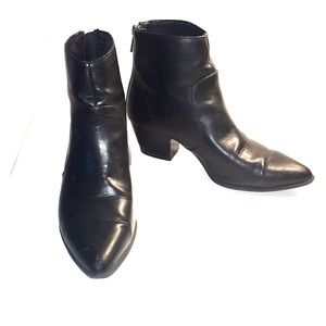 Heeled Zipper boots